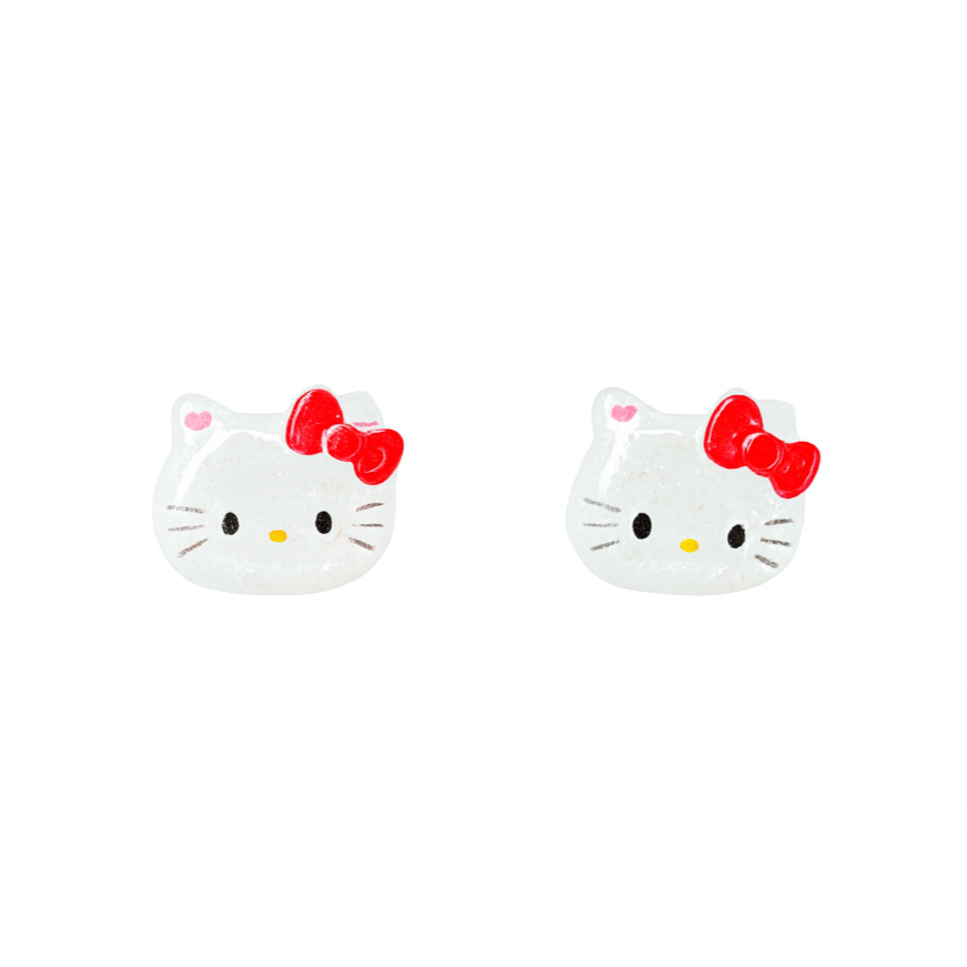 Sunglasses Kitty Hypoallergenic Stud Earrings