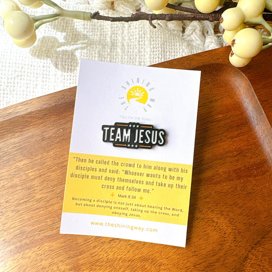 Team Jesus Enamel Pin
