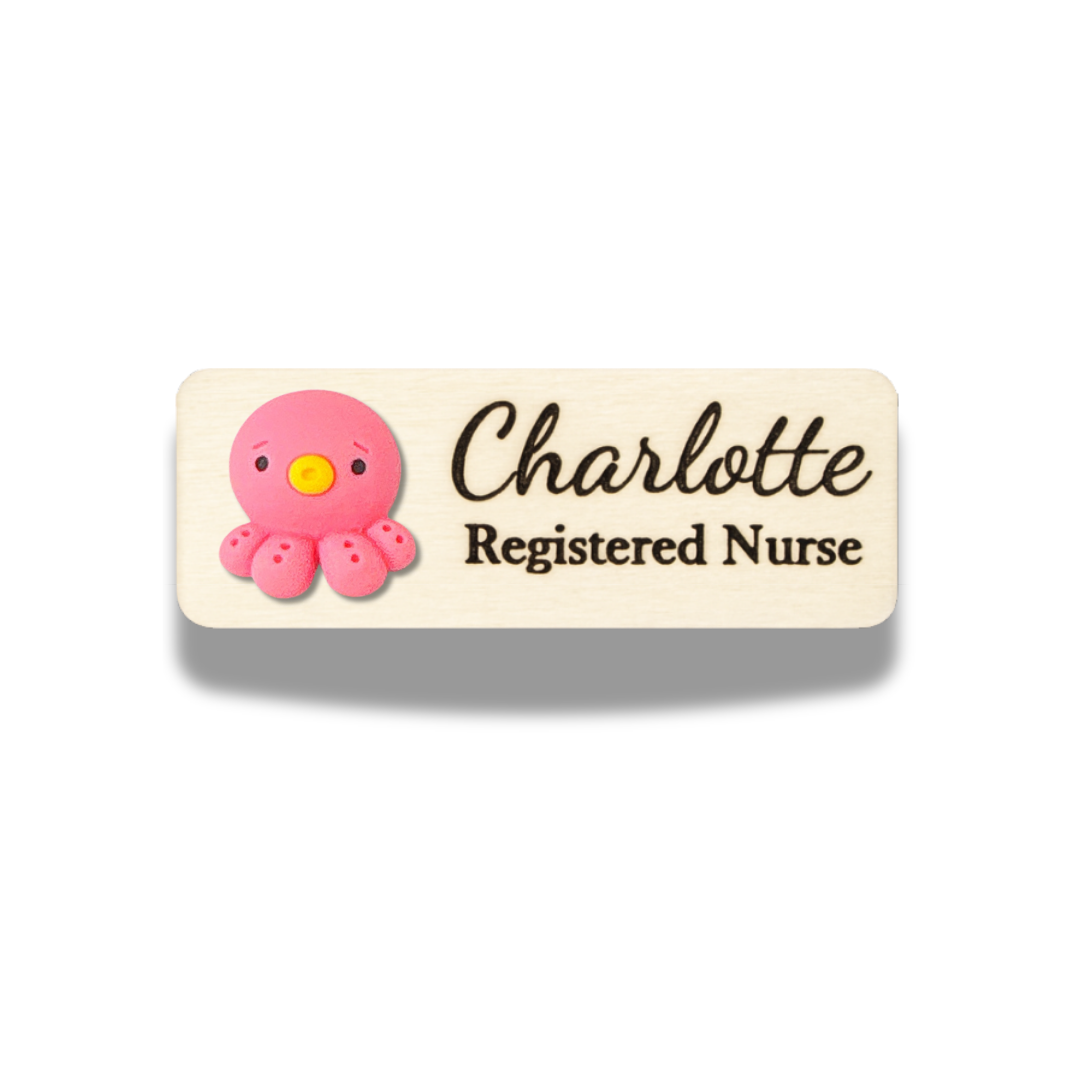3D Sheep Animals Personalised Name Tag