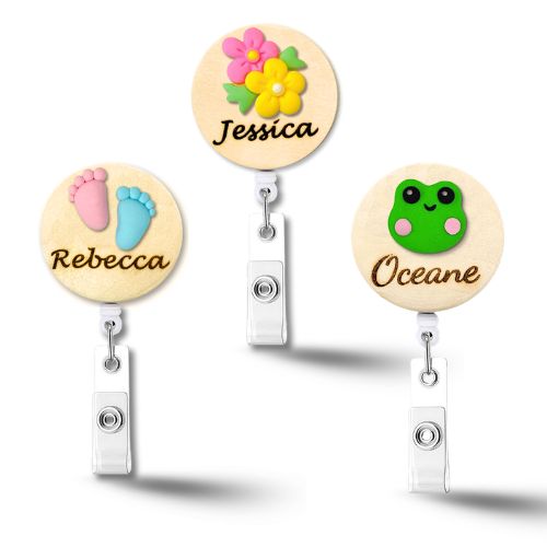 3D Name Badge Reel