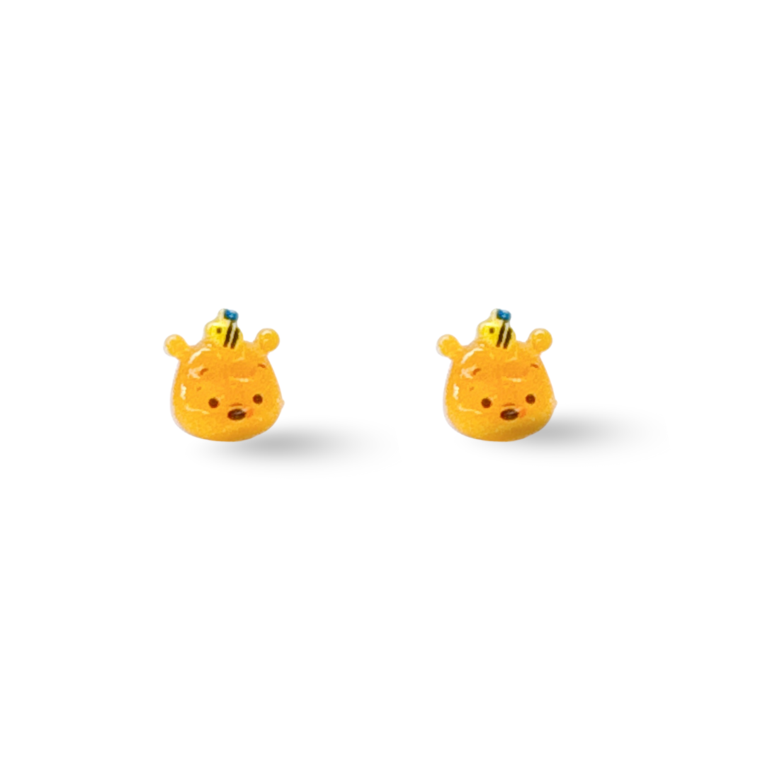 Piglet Pig Hypoallergenic Stud Earrings