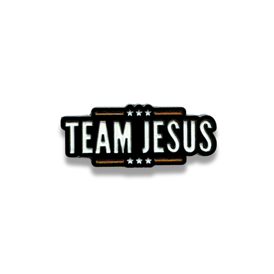 Team Jesus Enamel Pin