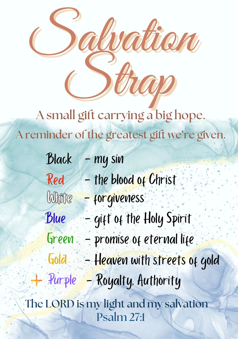 Salvation Strap – A Small Gift with Eternal Hope