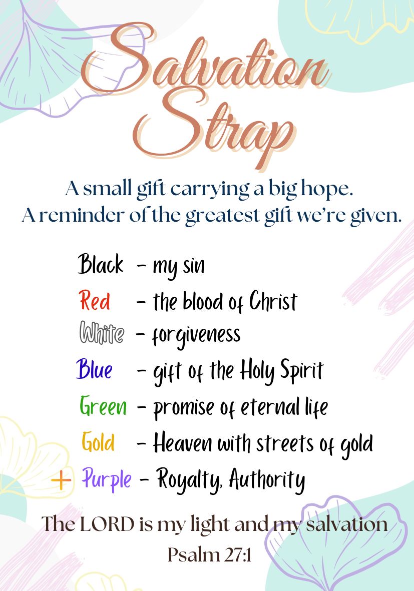 Salvation Strap – A Small Gift with Eternal Hope