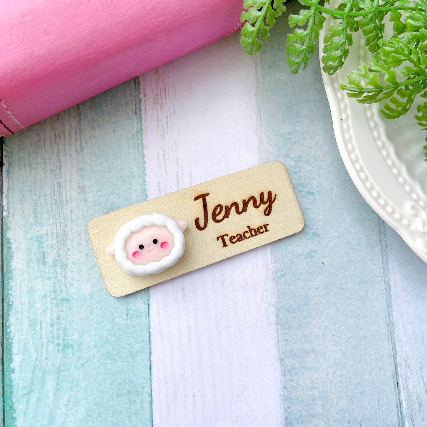 3D Chick Animals Personalised Name Tag