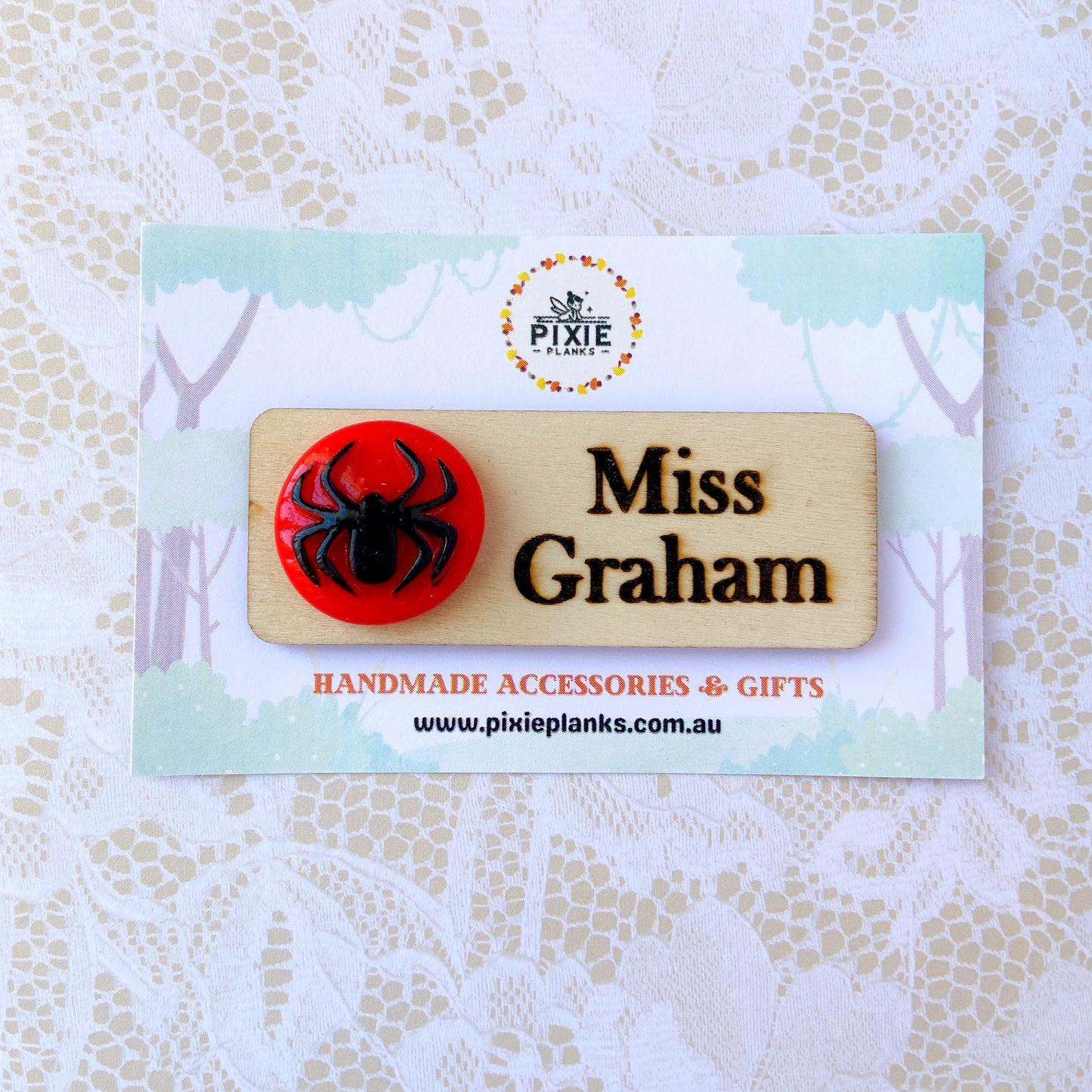 3D Batman Head Super Hero Personalised Name Tag