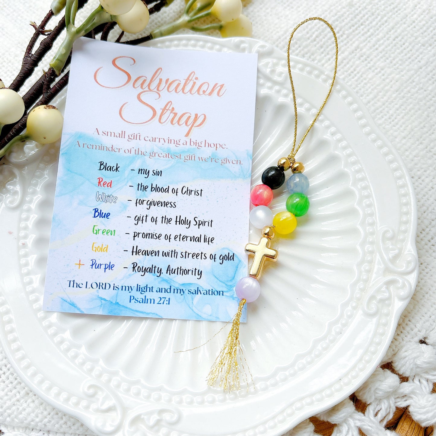 Salvation Strap – A Small Gift with Eternal Hope