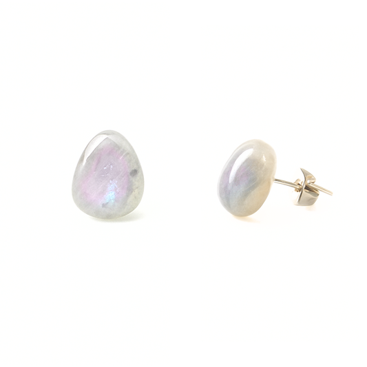 Aventurine Raw Tumbled Natural Stone Earrings