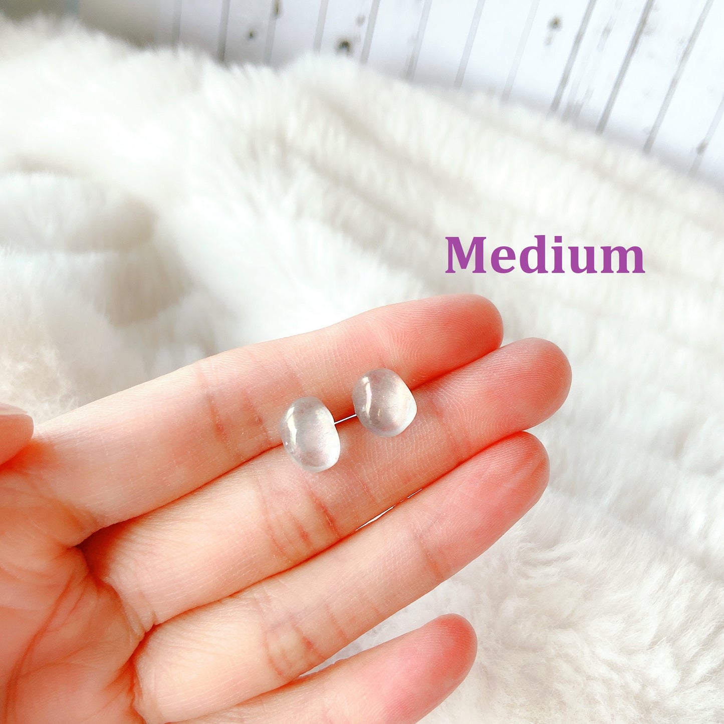 Aventurine Raw Tumbled Natural Stone Earrings