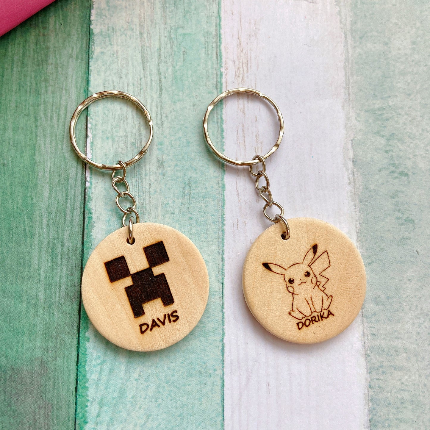 Little Friends Personalised Name Keychain