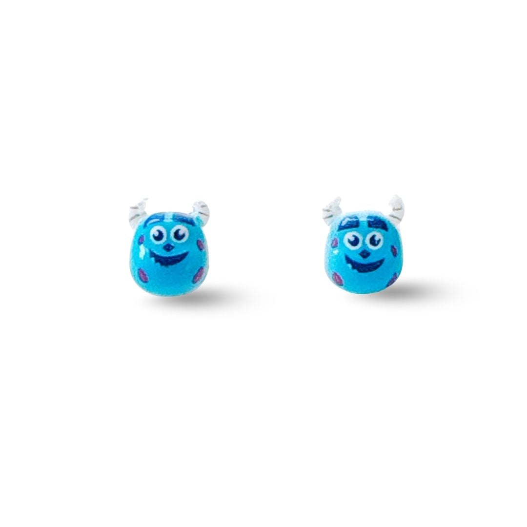 Sully Monsters University Inspired Hypoallergenic Stud Earrings