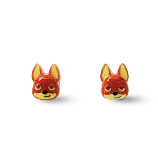 Nick Wilde Fox Hypoallergenic Stud Earrings