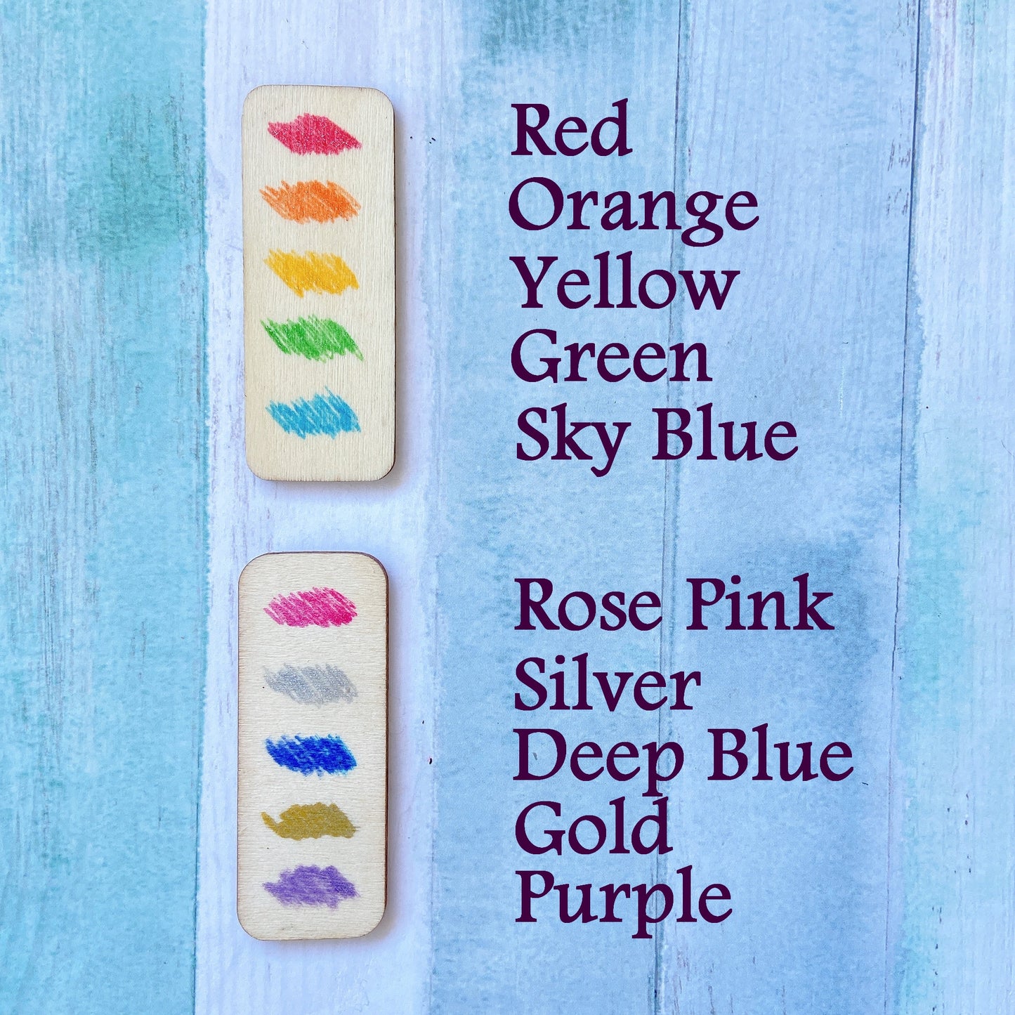 Personalised Initial Wooden Keychain